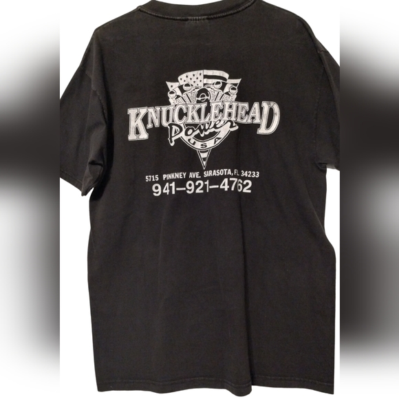 Biker Knucklehead Shirt Size L - Picture 4 of 5
